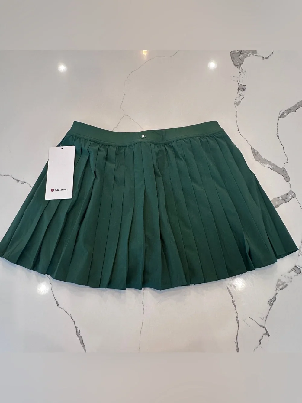 Lululemon High Rise Pleated Tennis Skirt Sz 10 Ivy Grove NWT